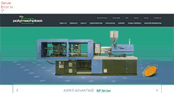 Desktop Screenshot of polymechplast.com